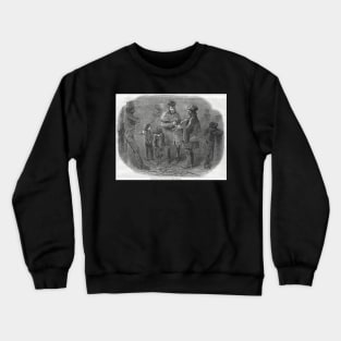 The Victorian Christmas Waits 1848 Crewneck Sweatshirt